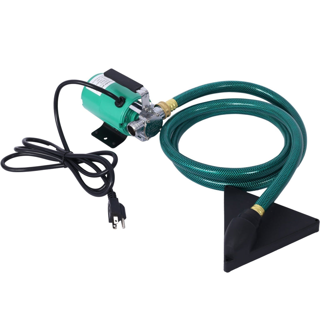330 GPH Utility Pump with 6-Foot Hose Kit for Garden, Pool, Hot Tub, Rain Barrel