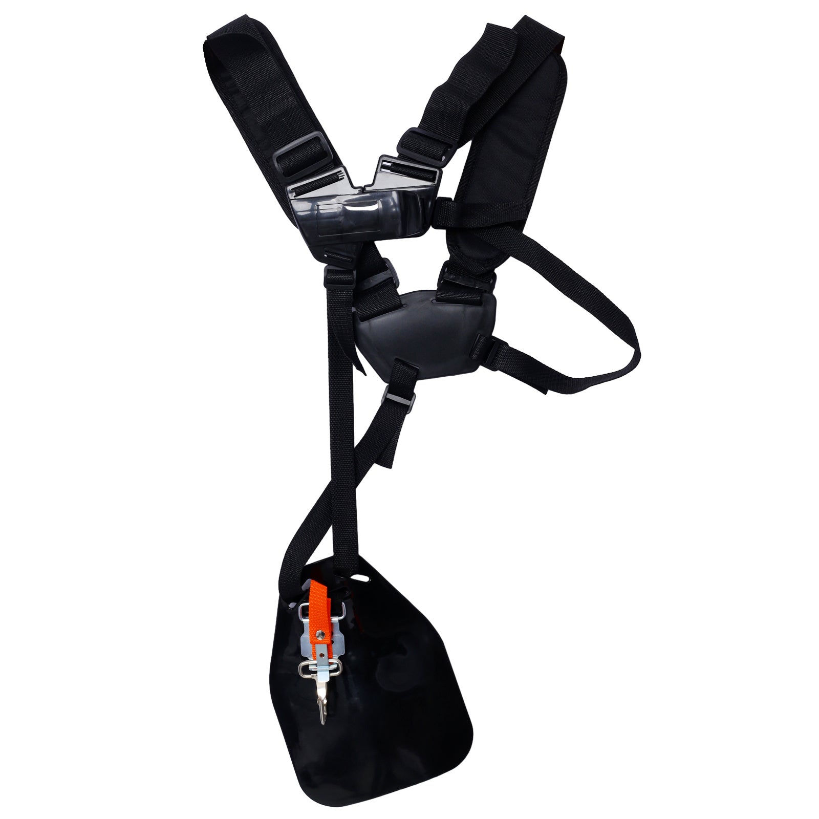 3-in-1 Blower, String Trimmer & 10" Brush Cutter with Rubber Handle and Shoulder Strap