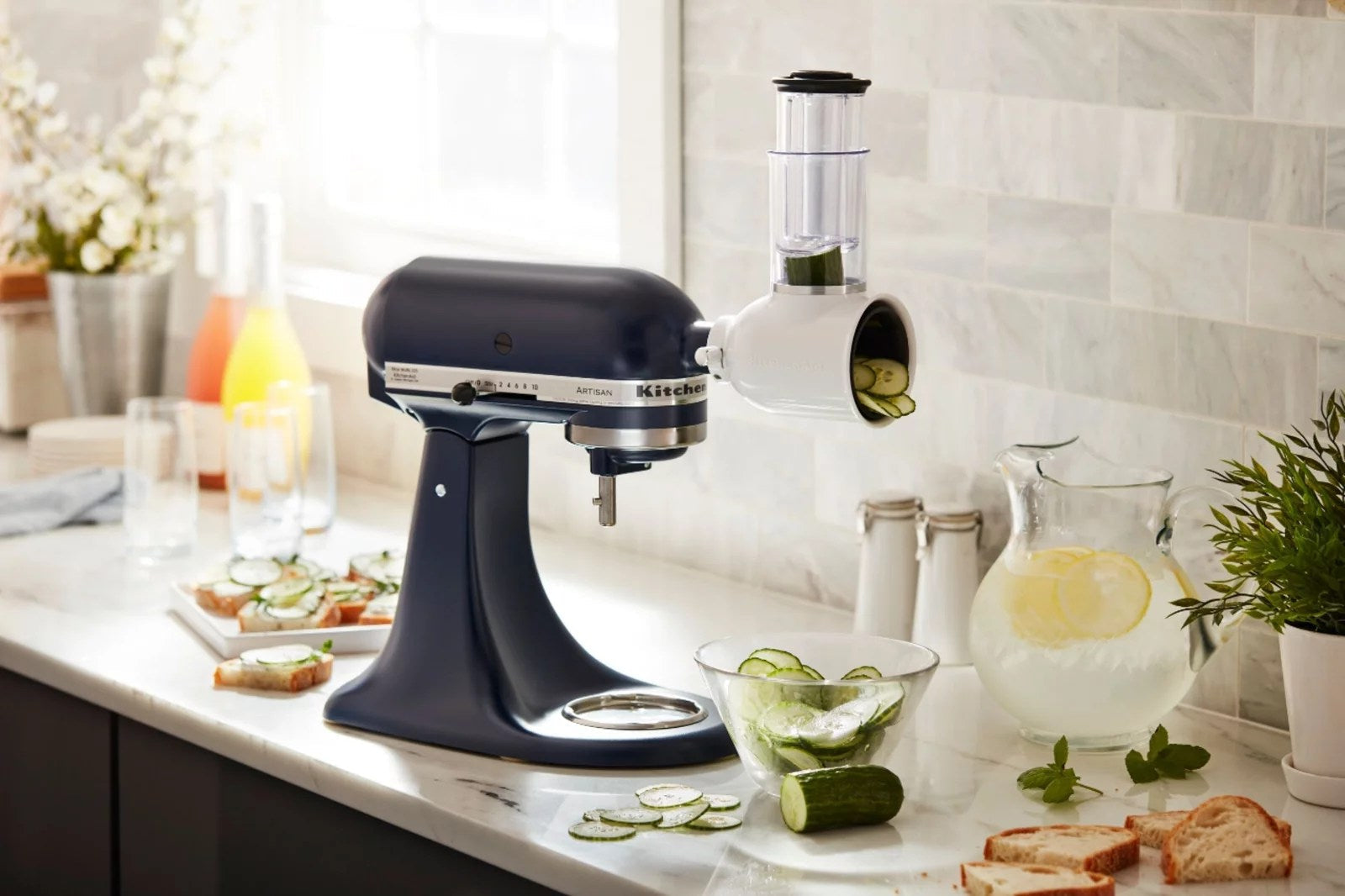 KitchenAid Artisan Series Tilt-Head Stand Mixer – Ink Blue
