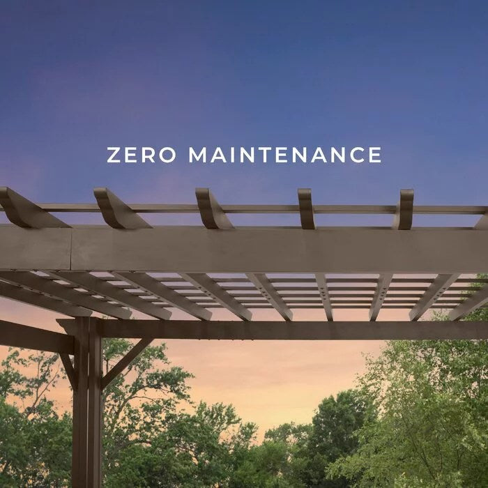 Backyard Discovery 12 ft. x 10 ft. Steel Traditional Pergola