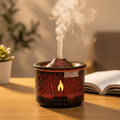 Volcano Flame Humidifier Diffuser with Aroma Mist