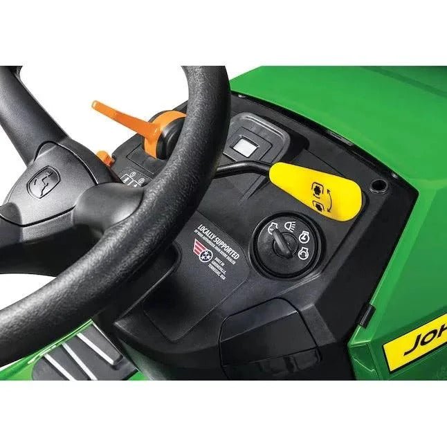 John Deere S100 42-Inch 17.5 HP Gas Riding Lawn Tractor Hydrostatic Transmission