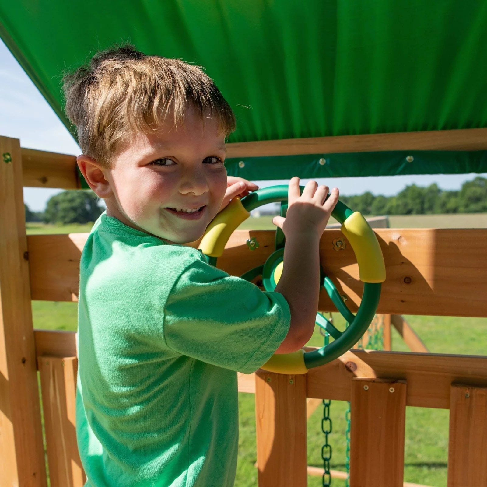 Backyard Discovery Mount McKinley All Cedar Wood Swing Set